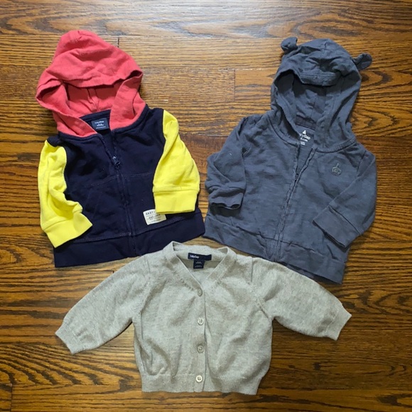 GAP Other - 3!! Baby Gap Jackets! Unisex Size 0-3 Months